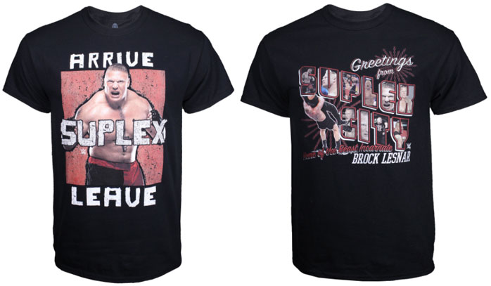 Brock Lesnar WWE Suplex Shirts | FighterXFashion.com