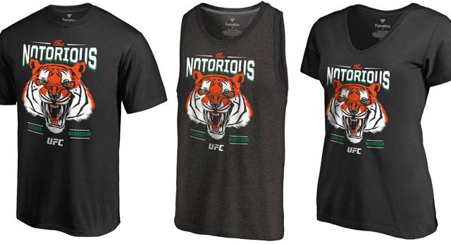 Conor McGregor UFC Celtic Tiger Shirt 