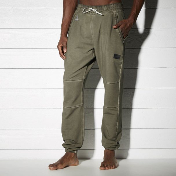 reebok men's jogger running pants with pockets