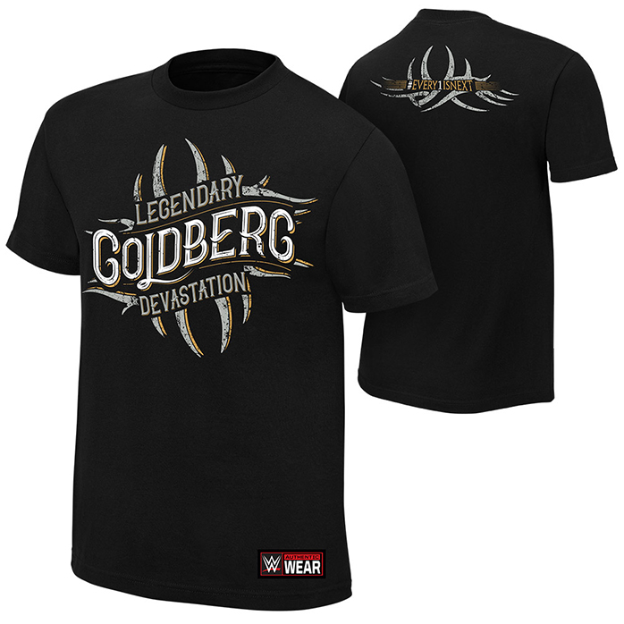 goldberg wwe t shirt