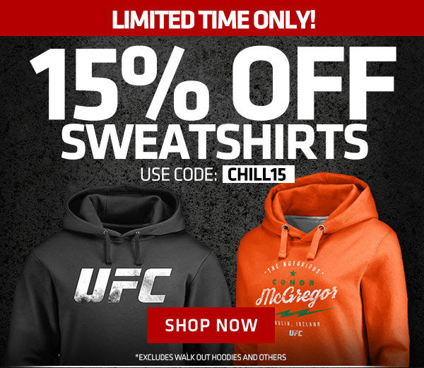 UFC Hoodie and Sweatshirt Sale at UFC Store | FighterXFashion.com