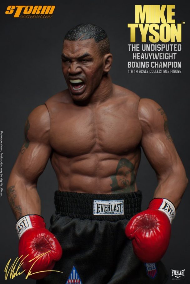 Mike Tyson Actiuon Figure By Storm Collectibles | FighterXFashion.com