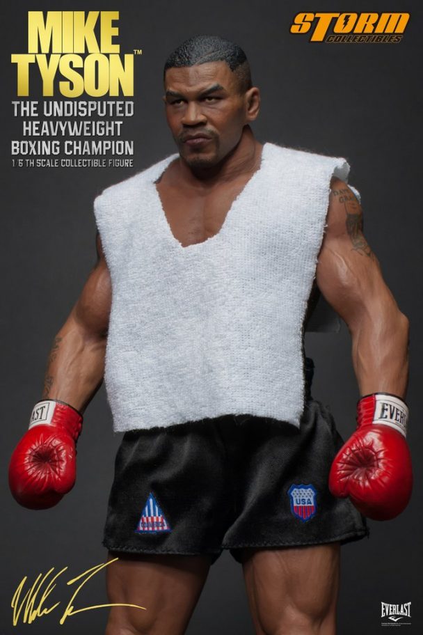 Mike Tyson Actiuon Figure by Storm Collectibles | FighterXFashion.com