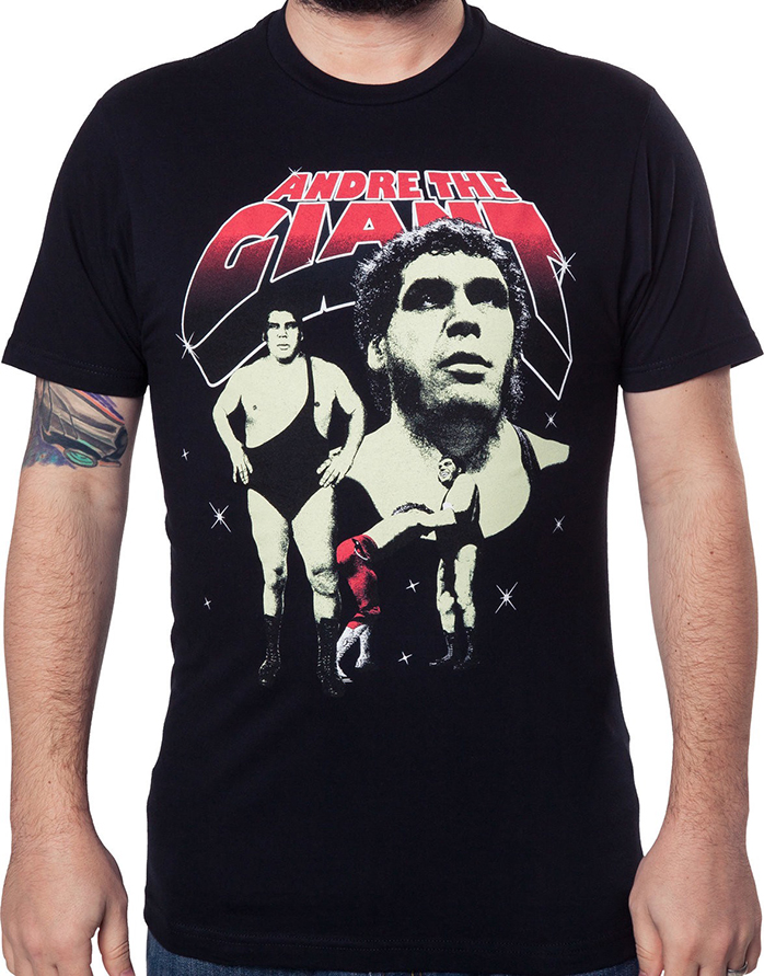 Andre the Giant T Shirts from 80s Tees | FighterXFashion.com