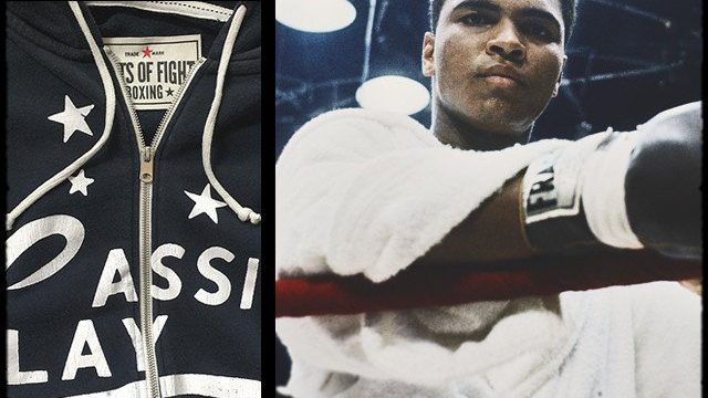 Roots of Fight Cassius Clay Zip Up Hoodie | FighterXFashion.com