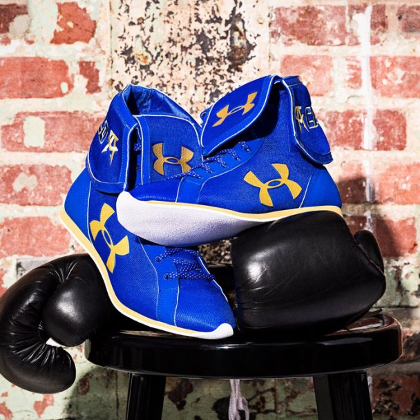 Under Armour Canelo Boxing Boots for Canelo vs Chavez Jr