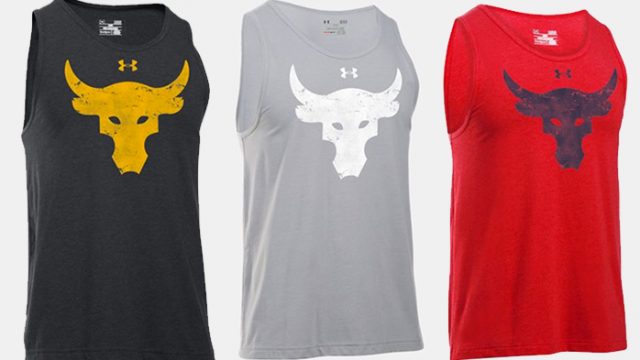 the rock line under armour