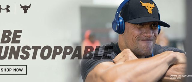 The Rock Under Armour Snapback Hat