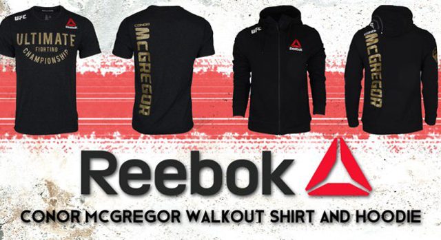 Conor McGregor Reebok UFC Walkout Jersey and Hoodie | FighterXFashion.com