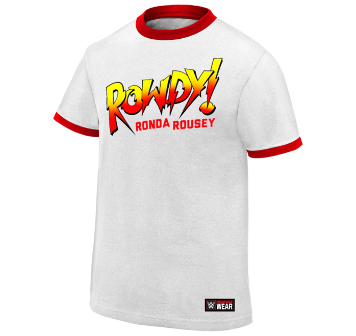 Dana White Wearing Ronda Rousey WWE Shirt at WrestleMania 