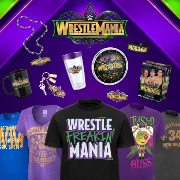 wrestlemania 34 shirt