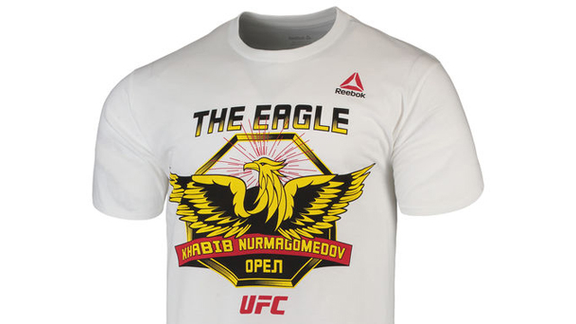  Reebok Khabib Nurmagomedov UFC Men's Chalk White Authentic UFC  223 Fight Night Walkout Jersey (Small) : Sports & Outdoors