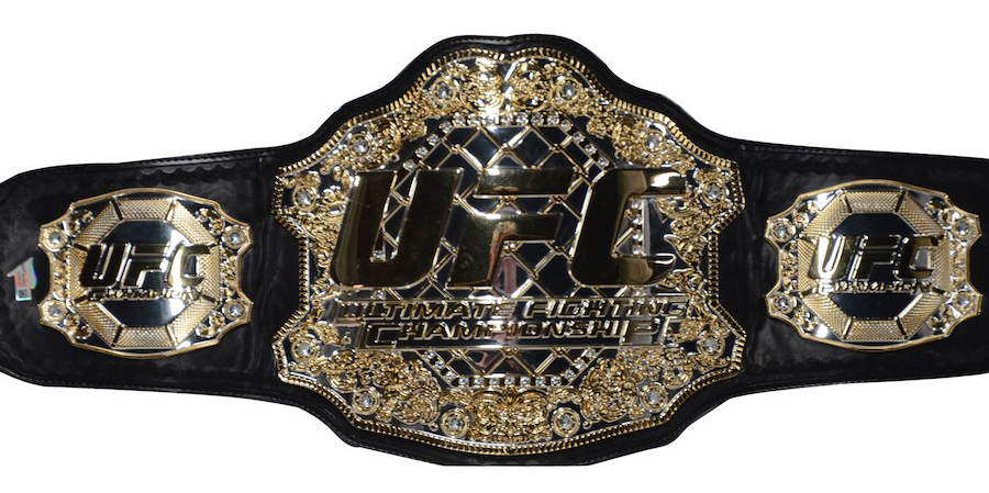 Chuck Liddell Autographed UFC Belt | FighterXFashion.com