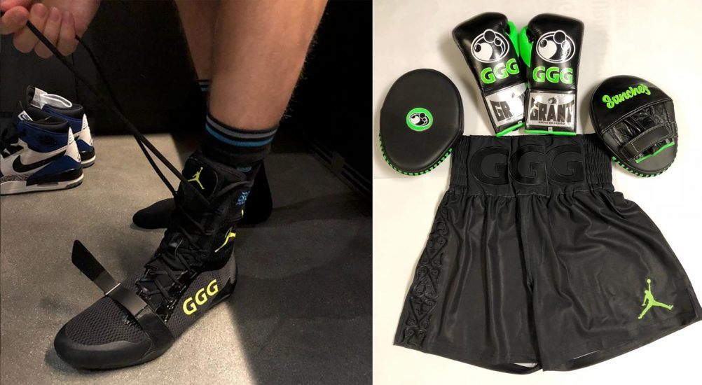 GGG Boxing Gear for Golovkin Canelo 2