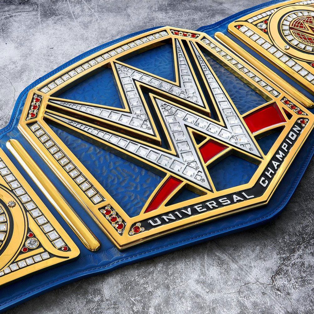 WWE Universal Championship Blue Title Belt FighterXFashion Com