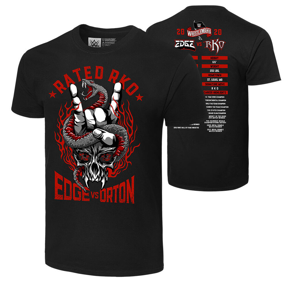 WrestleMania 36 Match Shirts | FighterXFashion.com