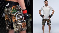 reebok ufc camo shorts