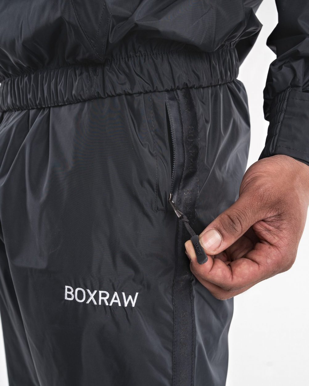 BOXRAW Hagler Boxing Sauna Suit Available in Charcoal and Other Colors