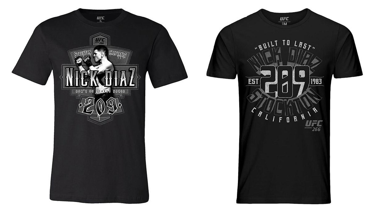 nick diaz t shirt