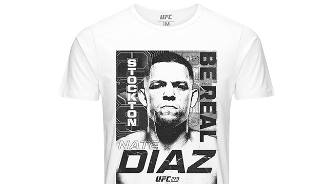 Reebok Nate Díaz UFC - Camiseta para hombre, color blanco,  Blanco : Deportes y Actividades al Aire Libre