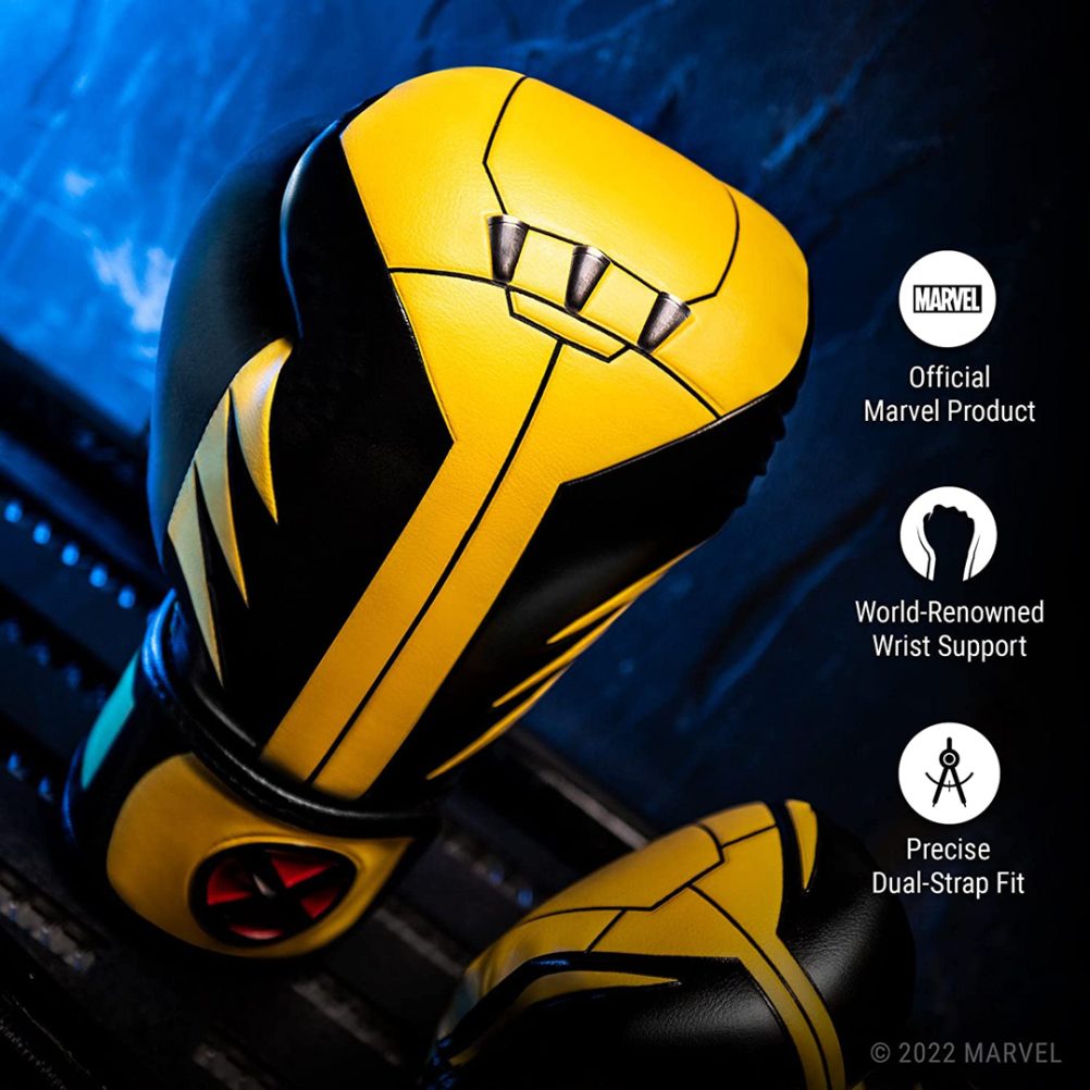 Hayabusa Marvel Boxing Gloves Wolverine Deadpool and Batroc
