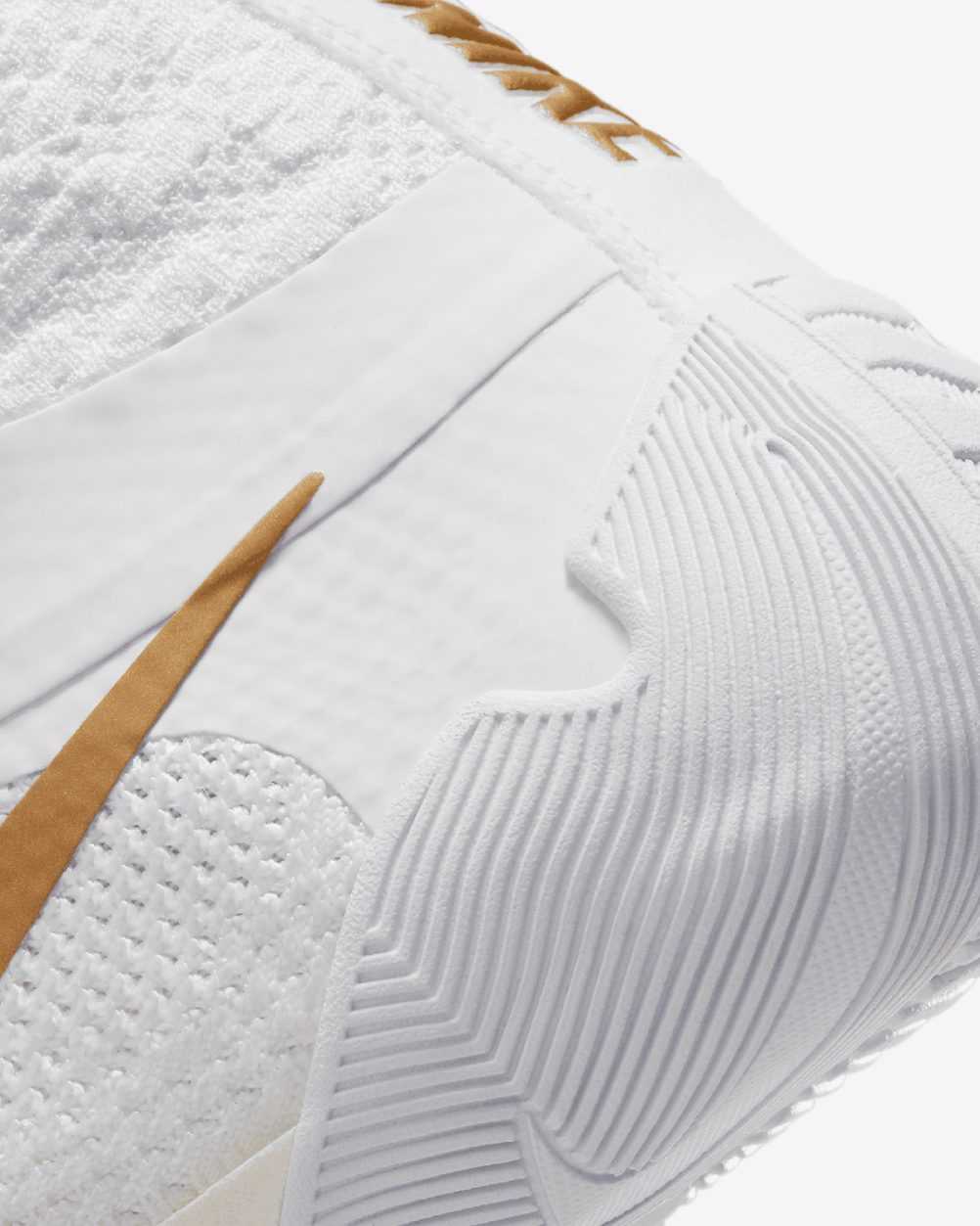 Nike Tawa Wrestling Shoes in “White/Metallic Gold” | FighterXFashion.com