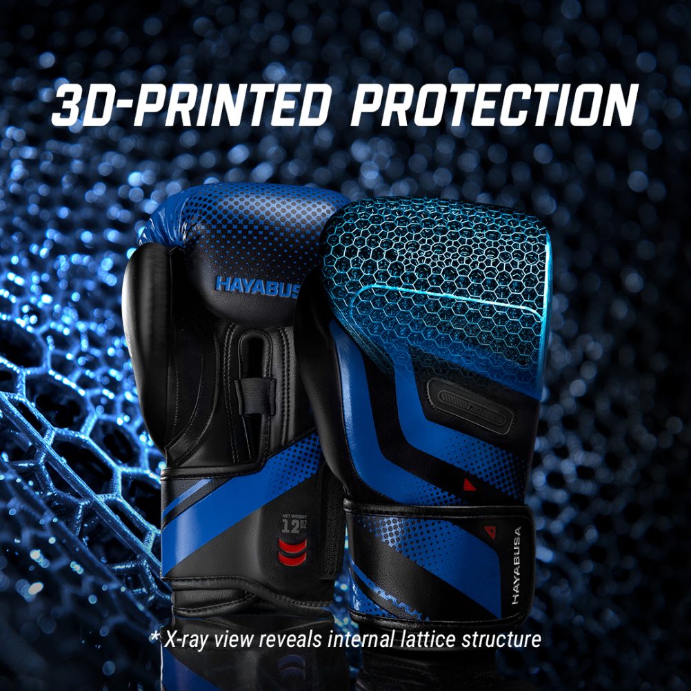 Hayabusa T3D 3D Printed Boxing Gloves