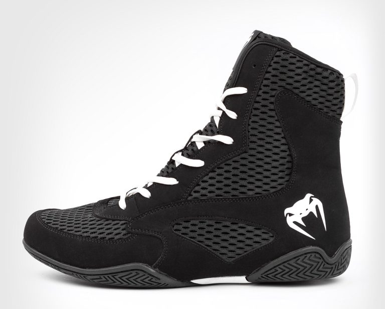 Venum Contender Boxing Shoes Black White