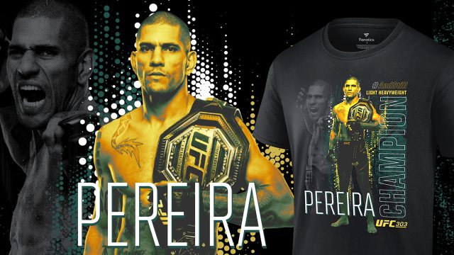 Alex Pereira UFC 303 Champion T Shirt