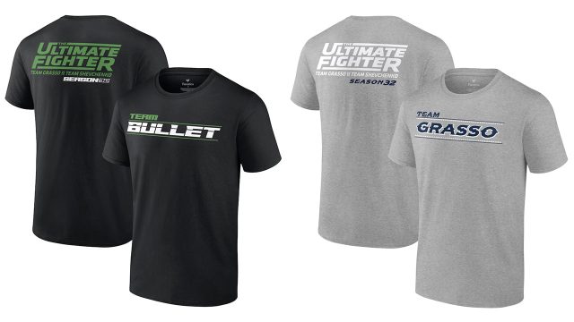 The Ultimate Fighter TUF 32 Team T Shirts