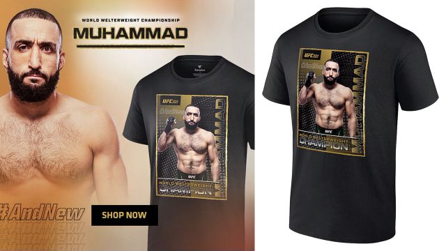 Belal Muhammad UFC 304 Champion Shirt