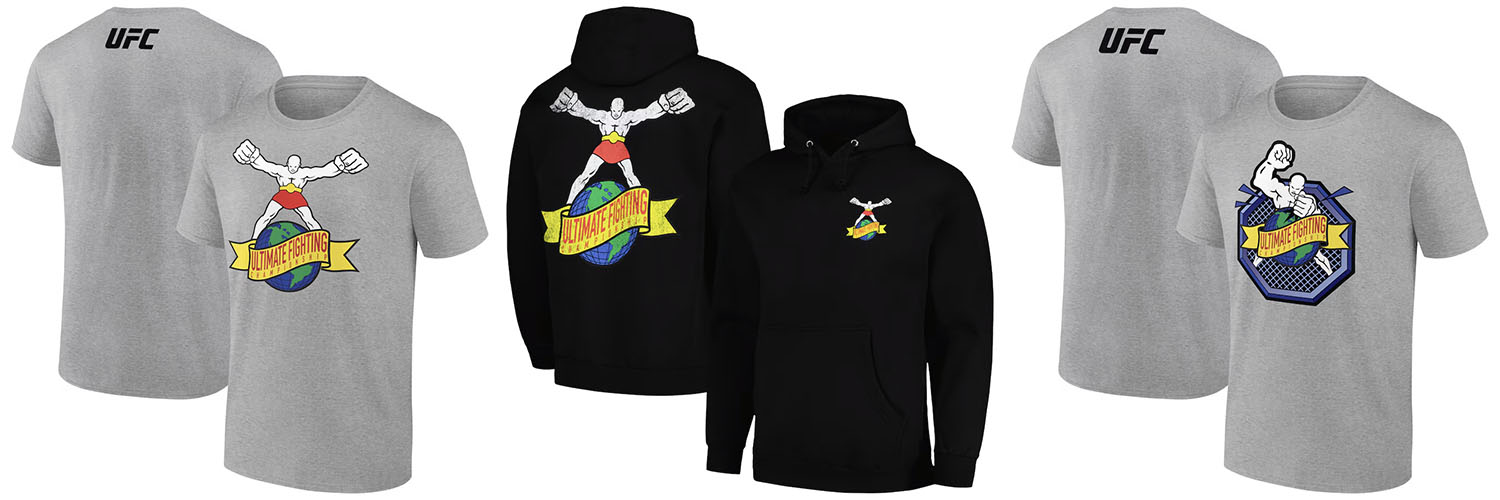 UFC Ulti-Man Retro UFC Shirts Clothing Merchandise