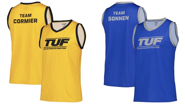 The Ultimate Fighter TUF 33 Team Cormier vs Team Sonnen Jerseys