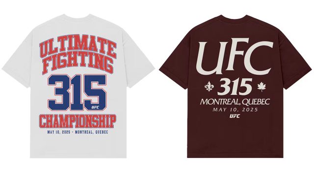 UFC 315 Montreal Event Shirts