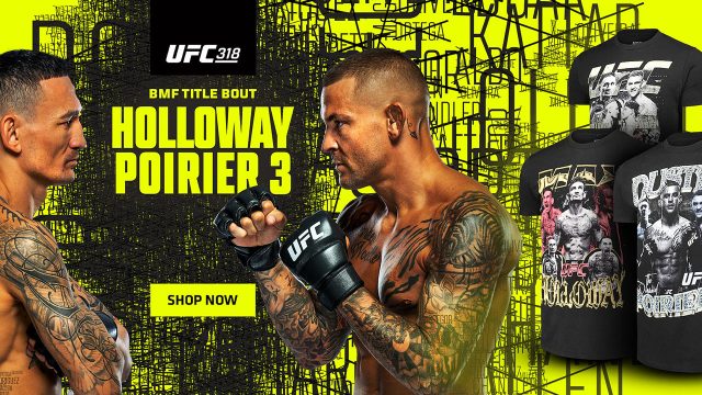 UFC 318 Merchandise Shirts Apparel