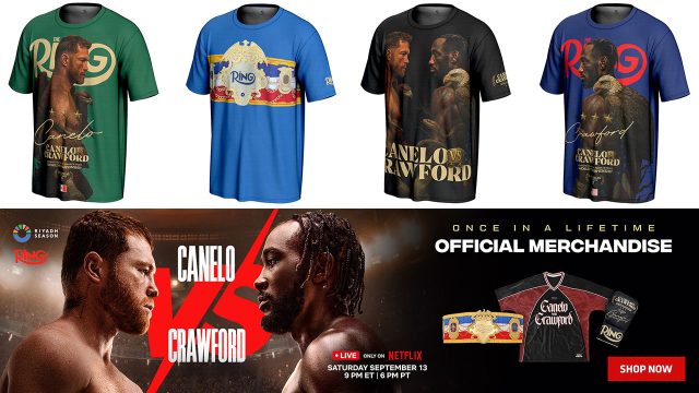 Canelo vs Crawford Shirts Clothing Merchandise