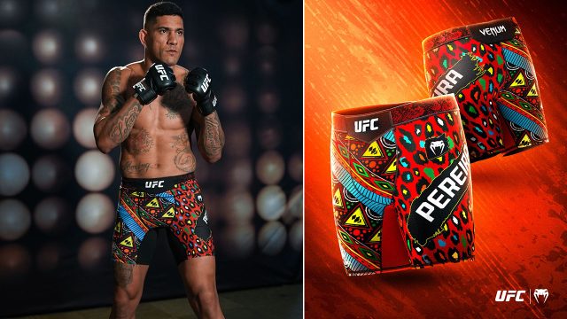 Tom Aspinall UFC Venum Custom Fight Shorts for UFC 321
