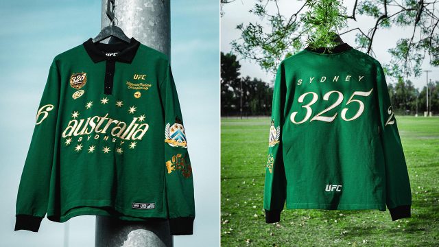 UFC 325 Green Rugby Polo